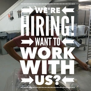 We're hiring a full-time Baker. Interested? Read on...