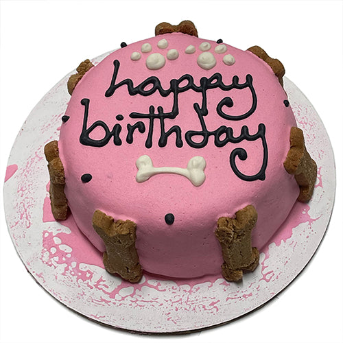 happy birthday dogs cake