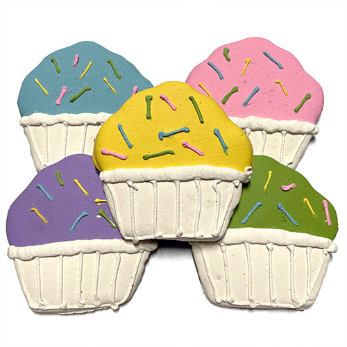 Cupcake Treats - Single or 12 Count | All Natural Gourmet Dog Treats Individually Wrapped (single cookie) Treats for Dogs Cupcake Treats - Single or 12 Count | All Natural Gourmet Dog Treats Individually Wrapped (single cookie) Treats for Dogs