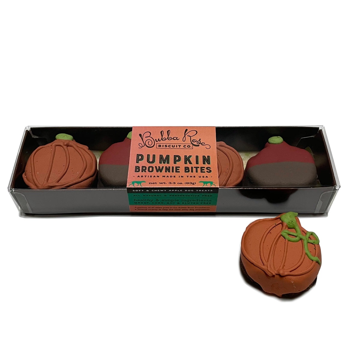 Pumpkin Brownie Bites Box